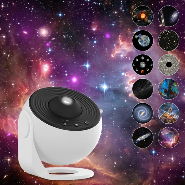 Night Light Galaxy Starry Projector 360° Rotate