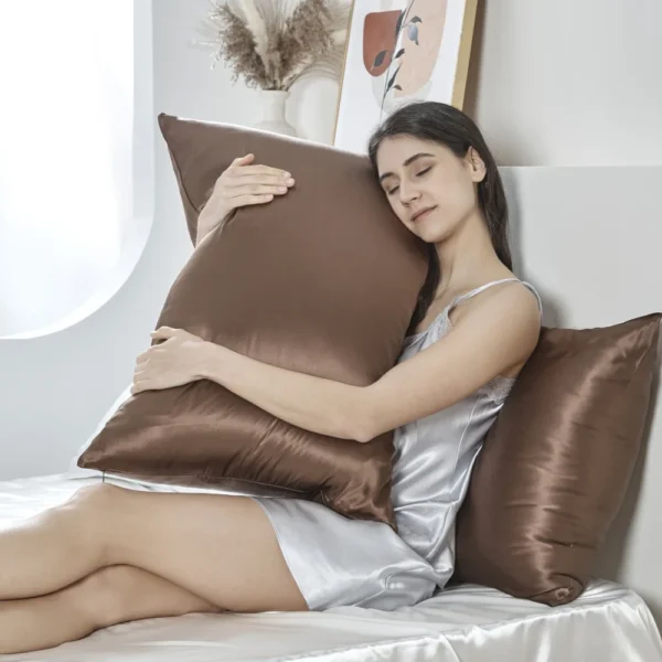 100% Natural Mulberry Silk Pillowcase Luxury 6A