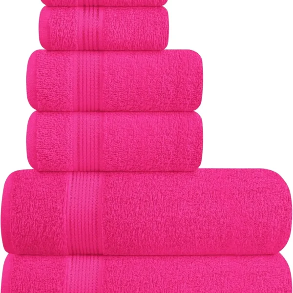 Ultra Soft 6-Pack Cotton Towel Set