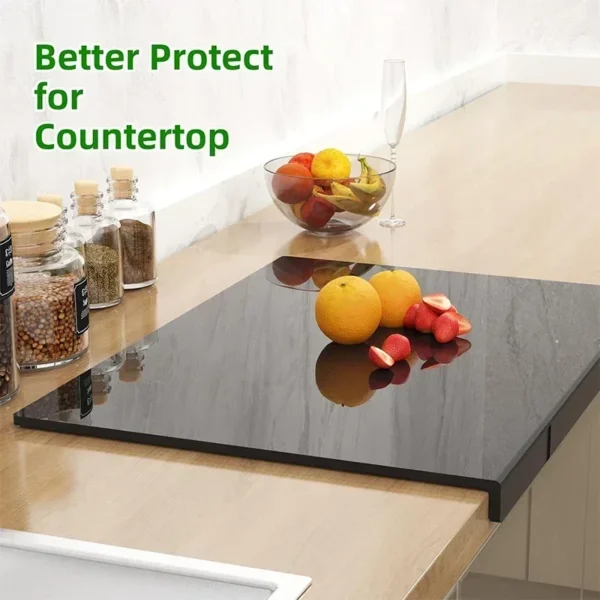 1pc Durable Non-Slip Acrylic Cutting Board