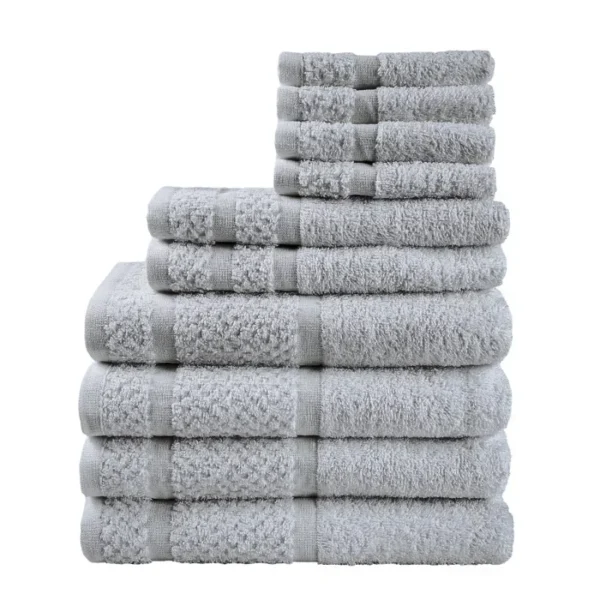 10 Piece Towel Set with Upgraded Softness