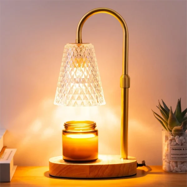 Candle Warmer Lamp Electric Timer - Safe No Flame