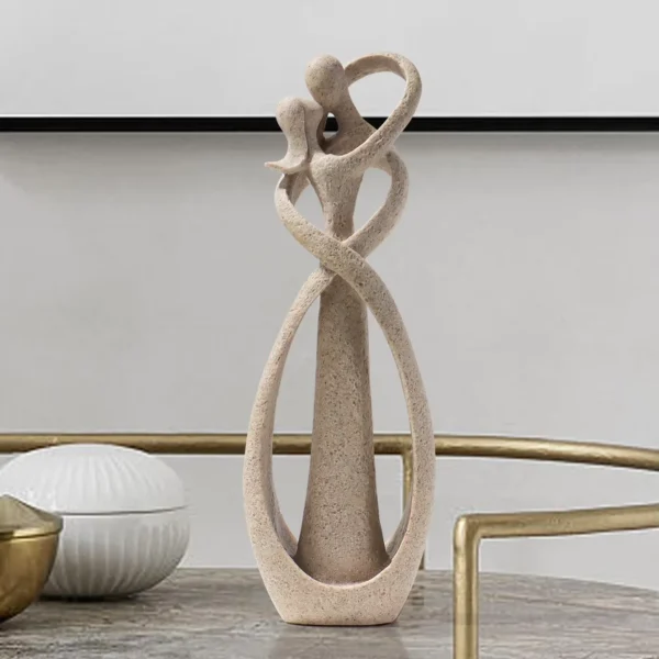 Nordic Style Creative Home Decor: Embracing Couple