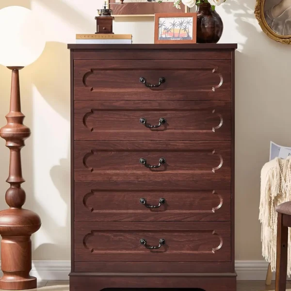 Dresser for Bedroom Farmhouse Cherry Wood Chest