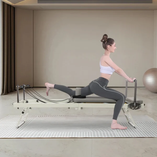 120kg/264.55lbs Foldable Pilates Reformer Machine