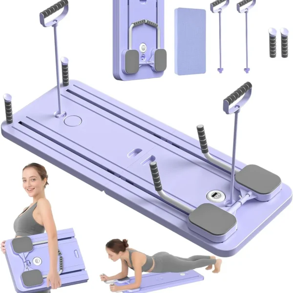 Foldable 5 - in - 1 Pilates sliding board