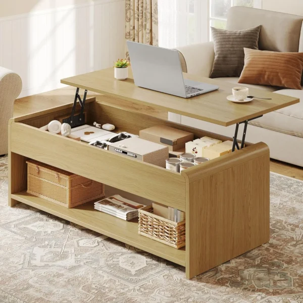 Lift Top Coffee Table, 35'' Multi-Function